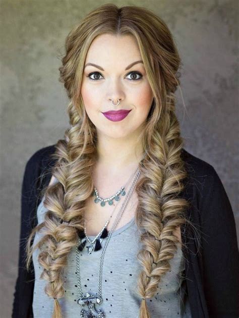 fishtail braid prom hair|prom braids for medium hair.